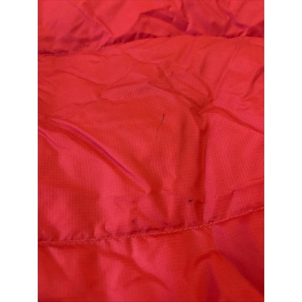 Men's The North Face Red Black Puffer Jacket 700 Fill Down Nupste Coat Large L